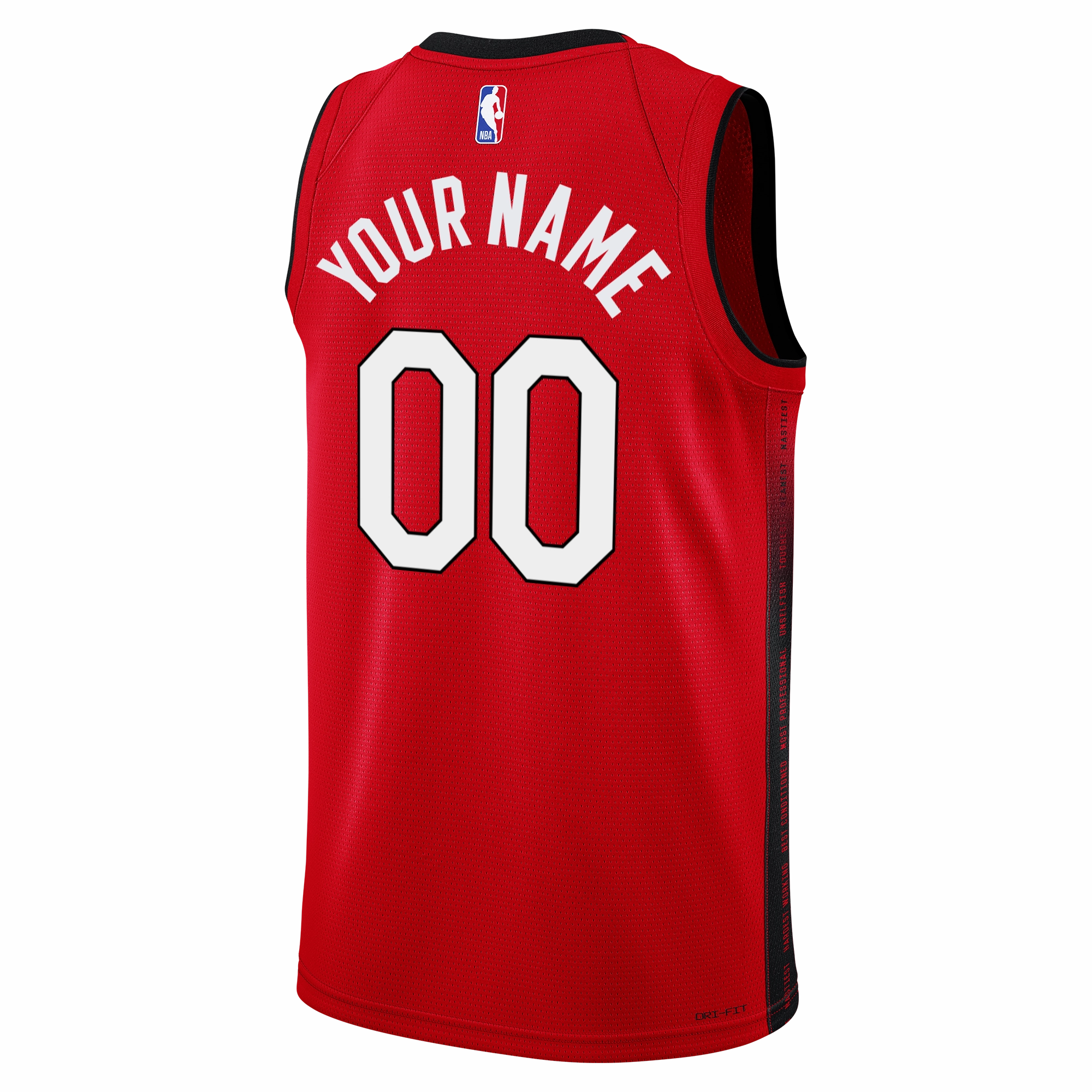 Personalized Nike HEAT Culture: Blood Red Youth Swingman Jersey