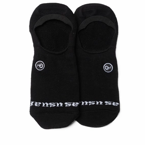 Politics No Show Socks - Black