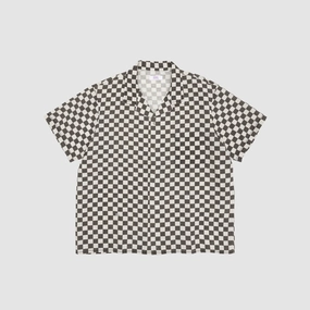 PRINTED HAWAIAN WOVEN SHIRT
