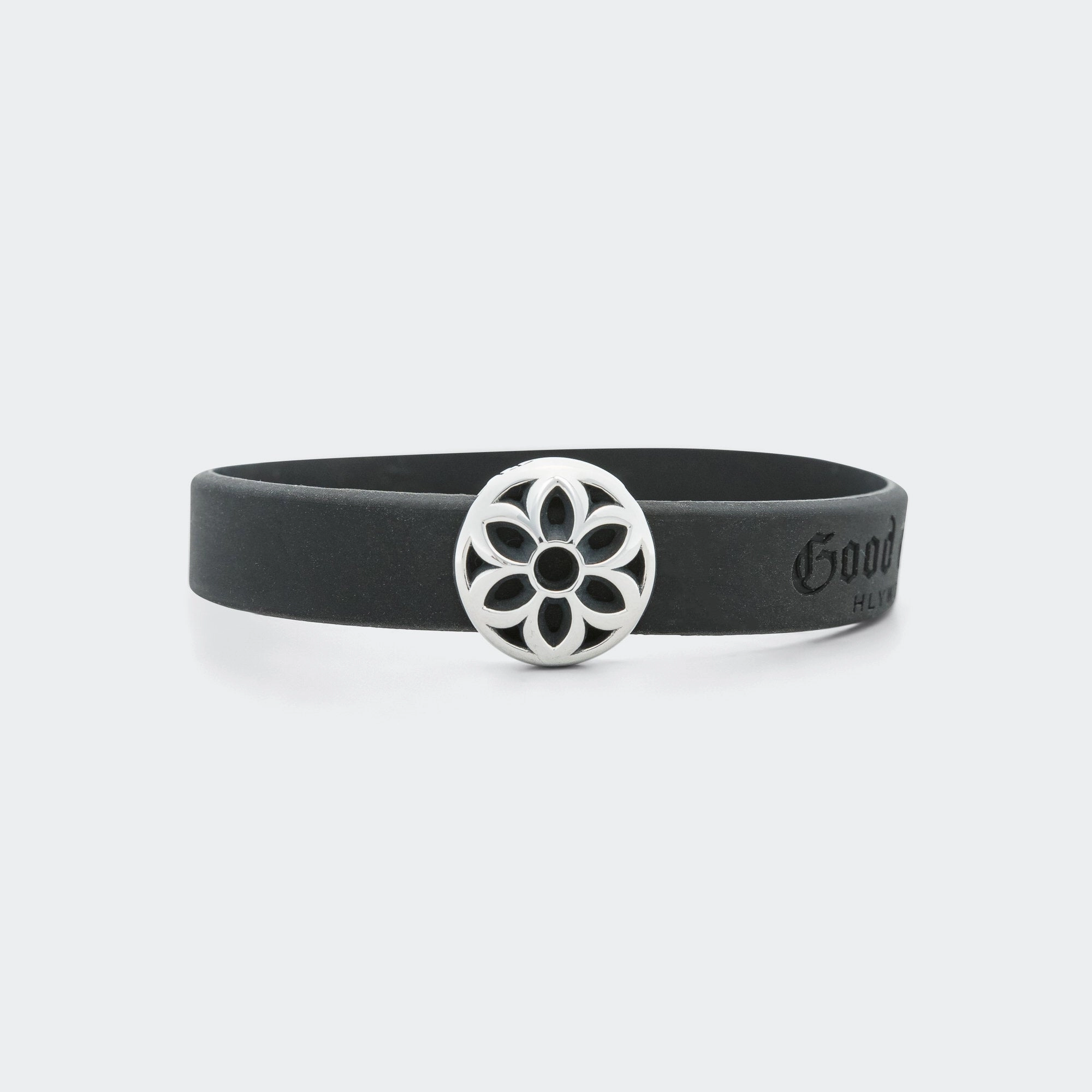 Rubber Biscuit - Rosette - 925 Silver