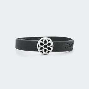 Rubber Biscuit - Rosette - 925 Silver