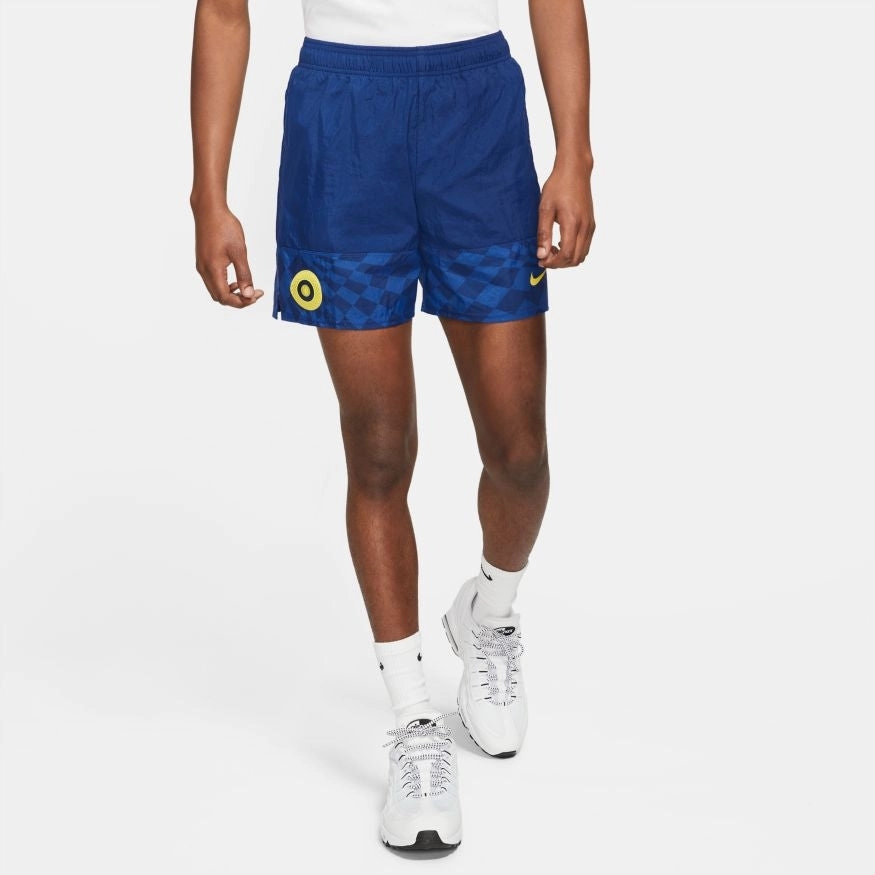Short d'entrainement Chelsea  2021/2022 - Bleu/Jaune