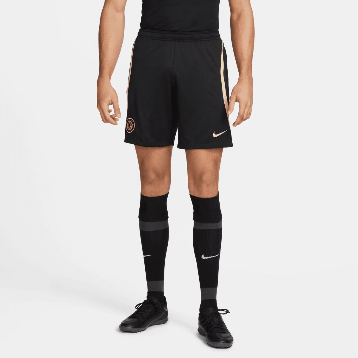 Short d'entrainement Chelsea 2022/2023 - Noir/Doré