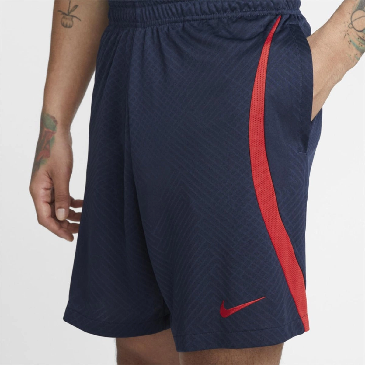 Short d'entrainement FC Barcelone Strike - Bleu/Orange