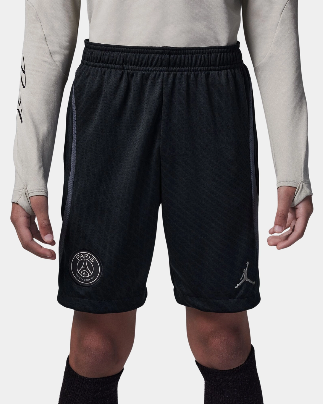 Short d'entrainement PSG X Jordan Junior - Noir/Gris