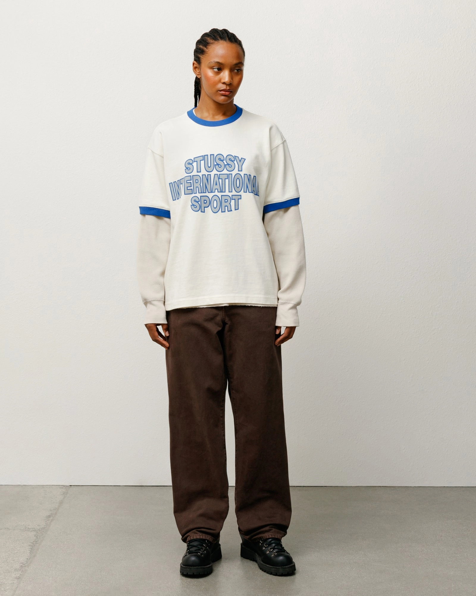 STÜSSY SPORT RINGER TEE