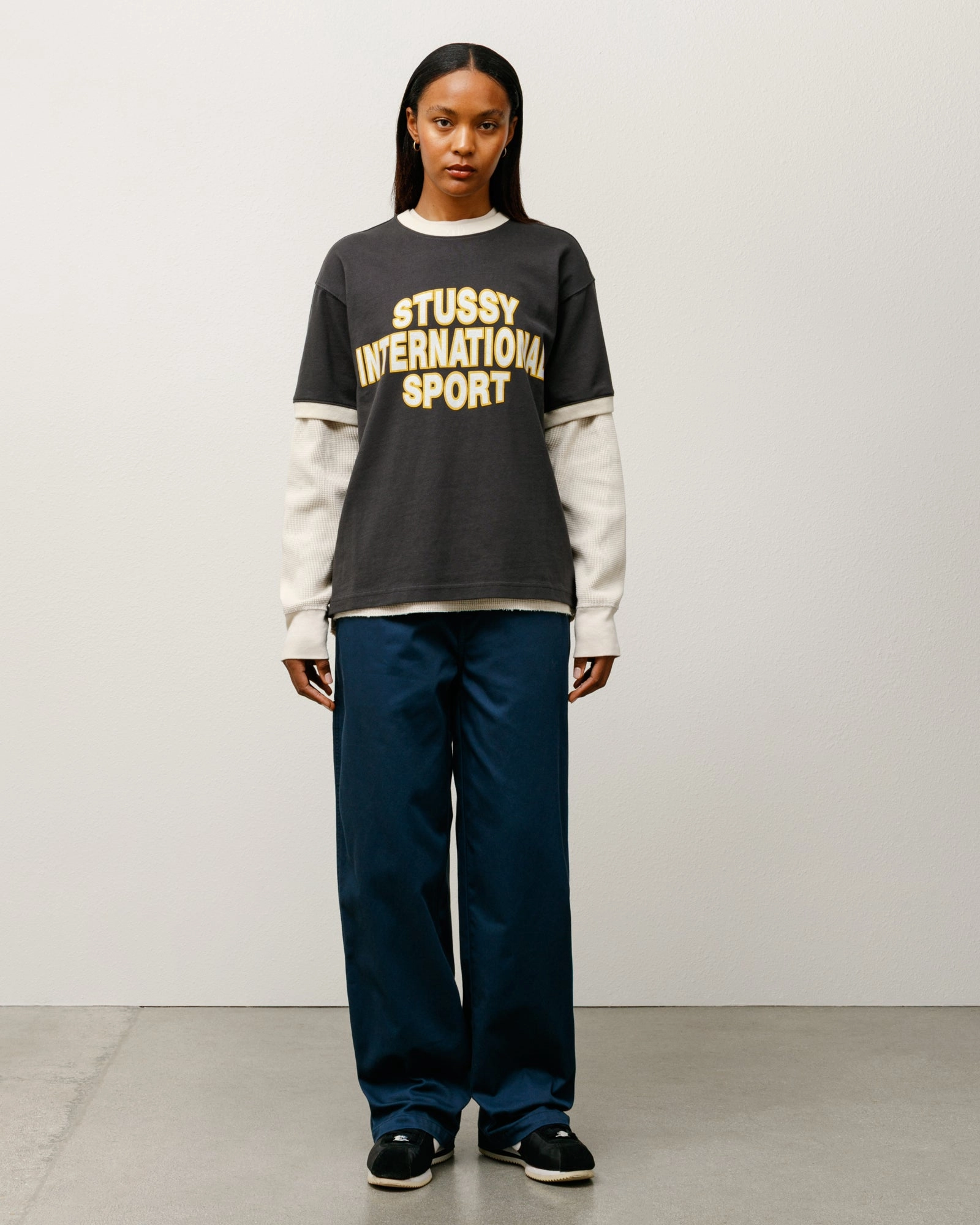 STÜSSY SPORT RINGER TEE