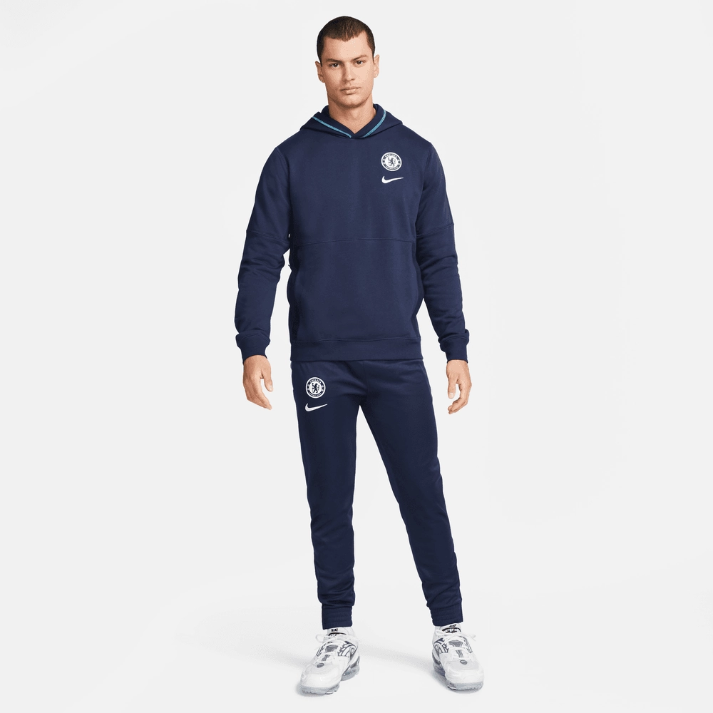 Sweat Capuche Chelsea Travel 2022/2023 - Bleu/Blanc