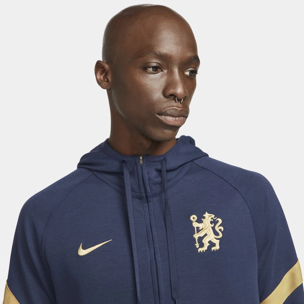 Sweat Capuche Chelsea Travel 2022 - Bleu/Jaune