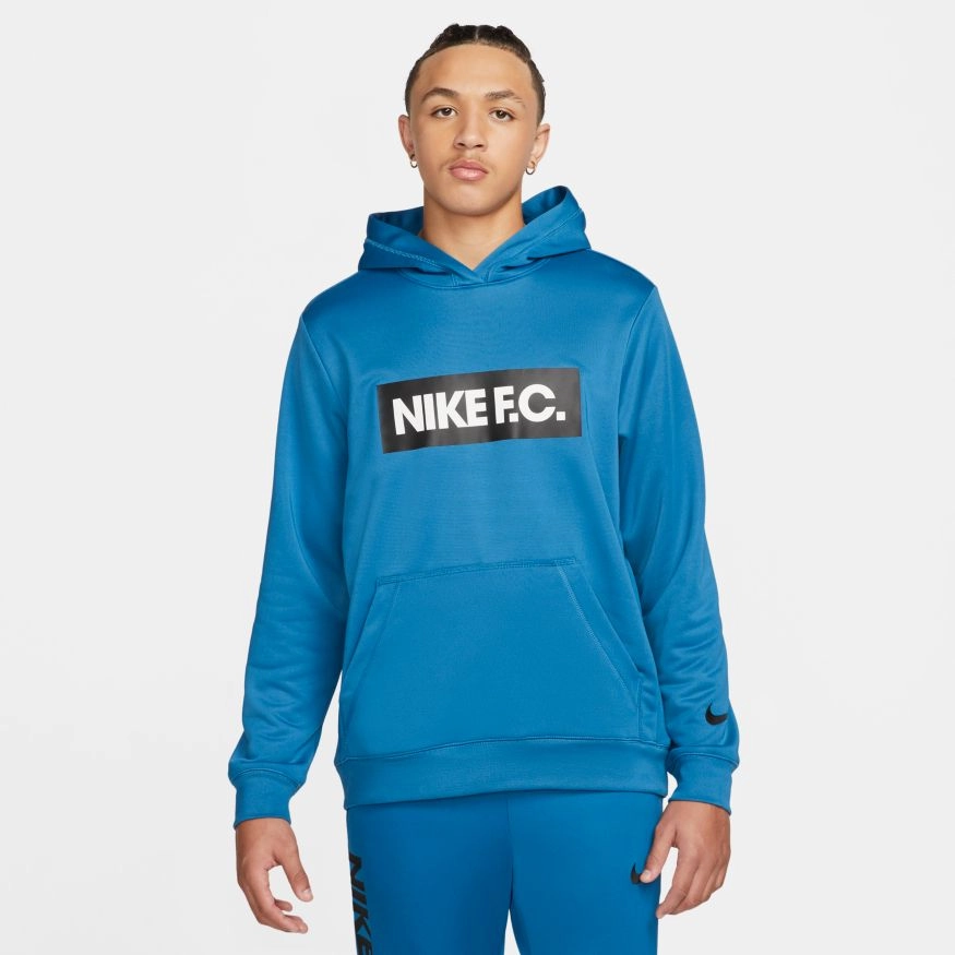 Sweat Capuche Nike FC - Bleu