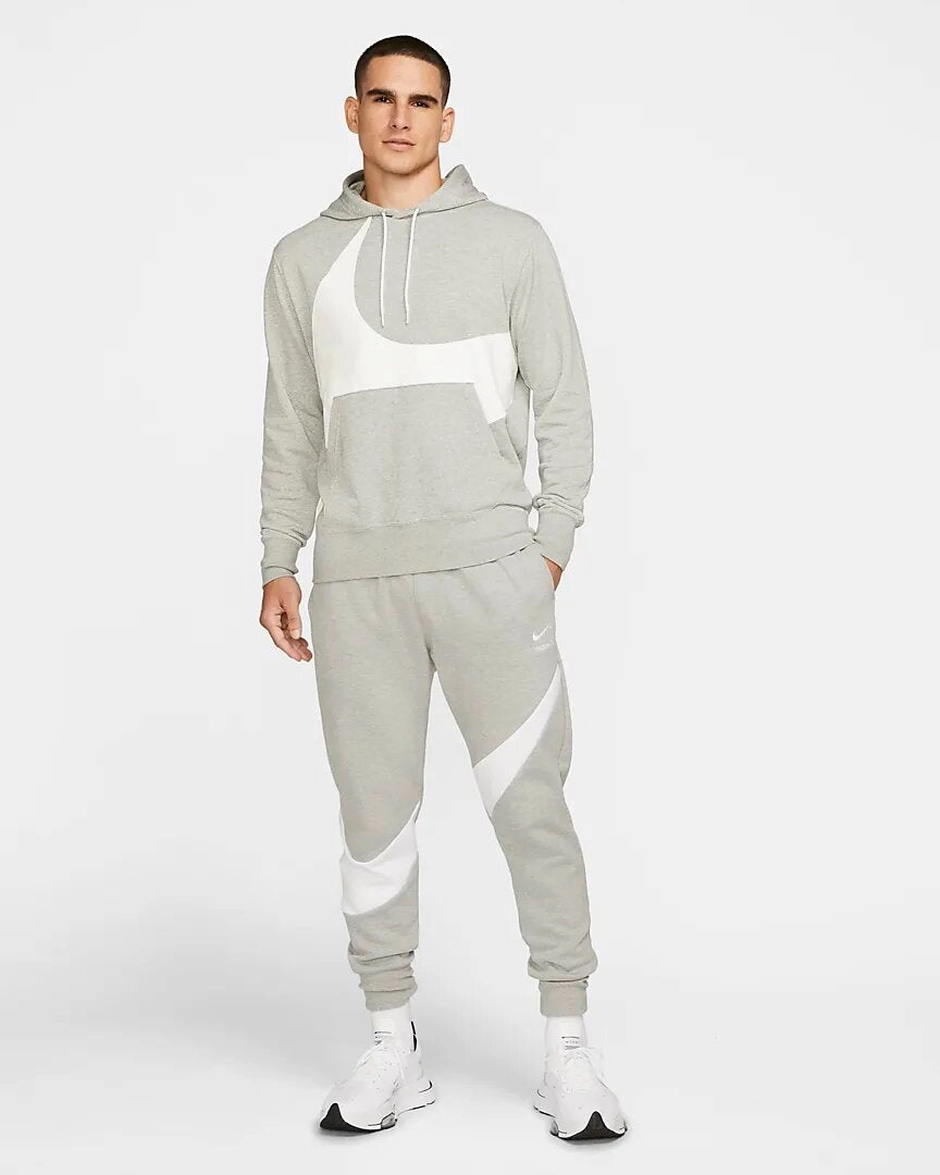 Sweat Capuche Nike Swoosh - Gris
