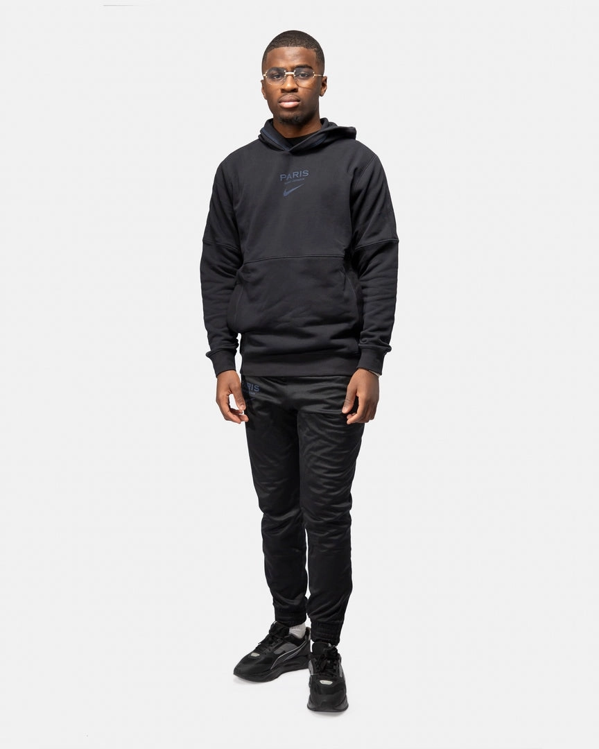 Sweat Capuche PSG Travel - Noir