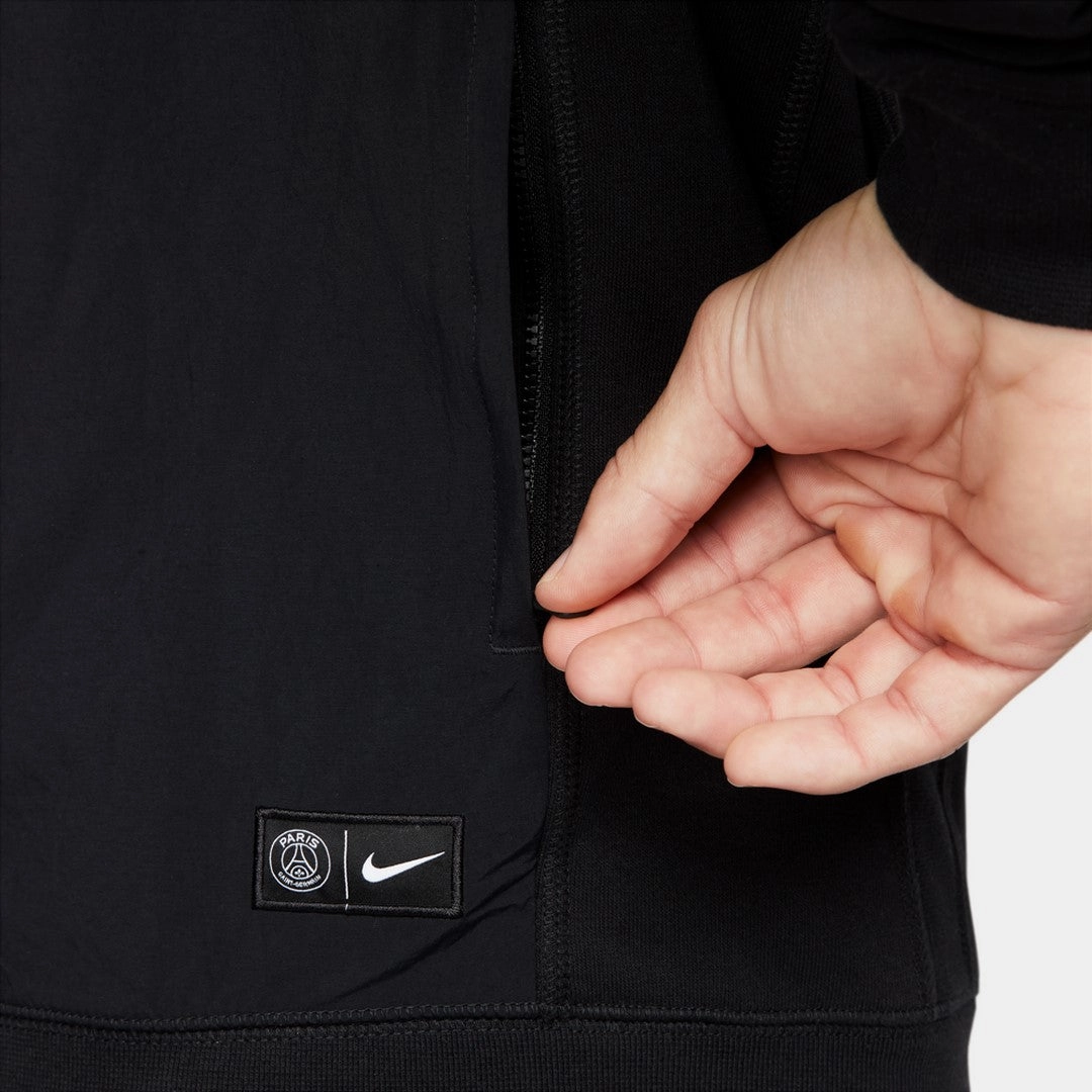 Sweat Capuche PSG Travel - Noir