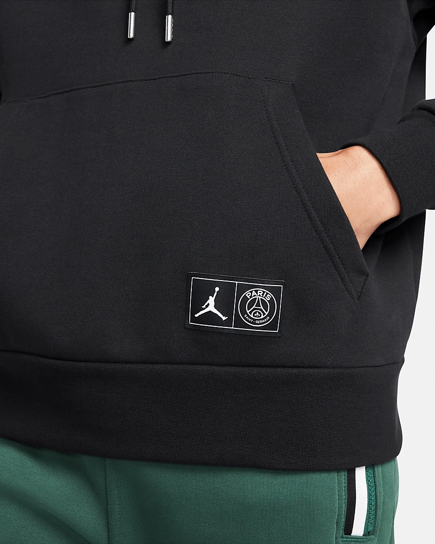 Sweat Capuche PSG X Jordan 2021/2022 - Noir/Vert/Blanc