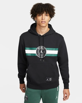 Sweat Capuche PSG X Jordan 2021/2022 - Noir/Vert/Blanc