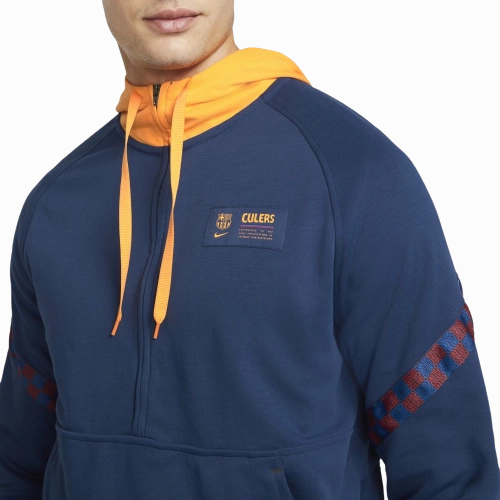 Sweat FC Barcelone 2022 - Bleu/Jaune