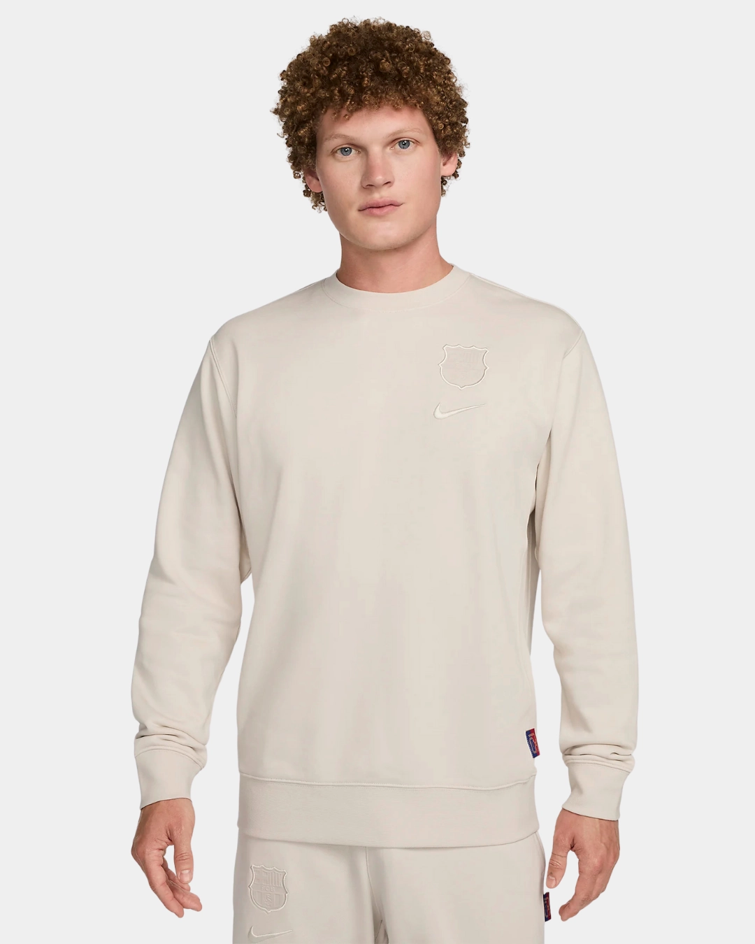 Sweat FC Barcelone 2024/2025 - Beige
