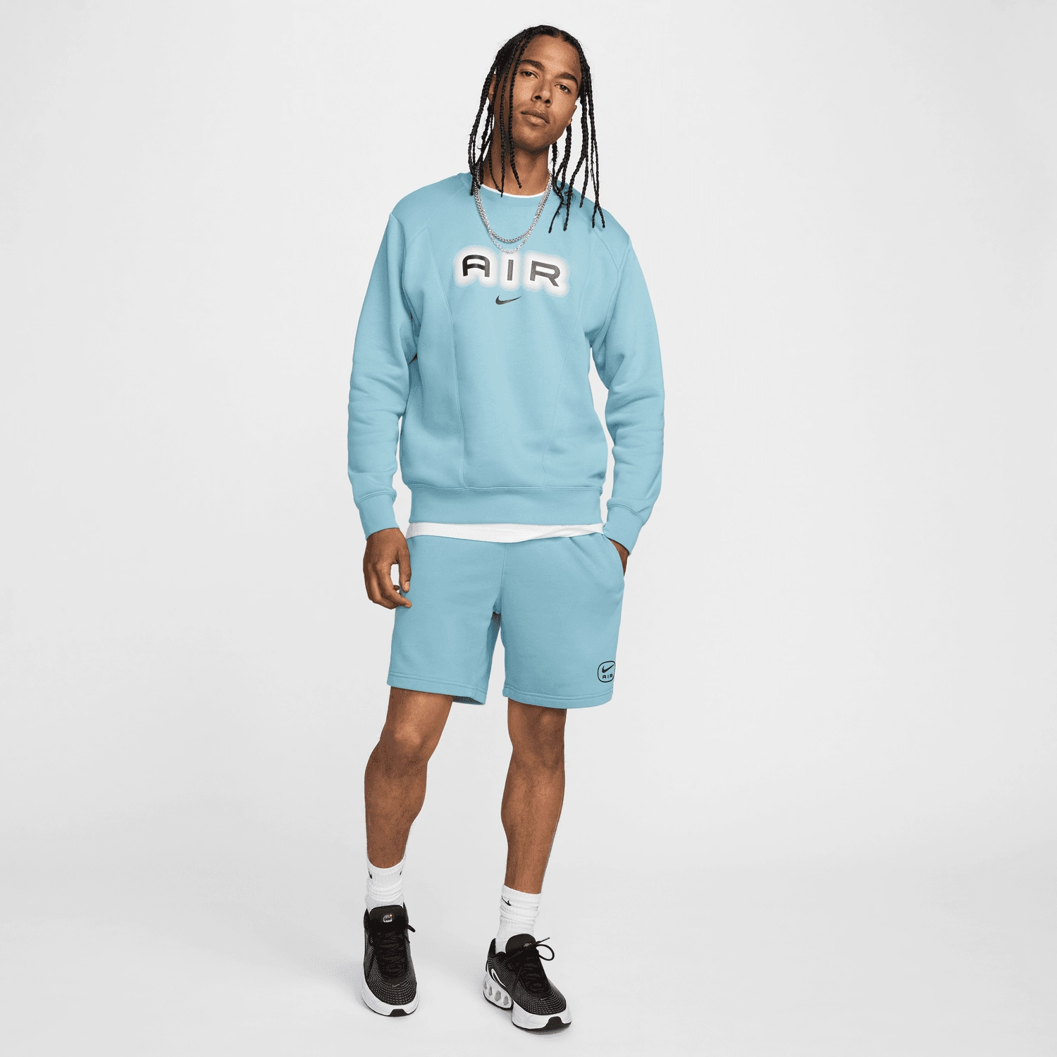 Sweat Nike Air - Bleu/Blanc