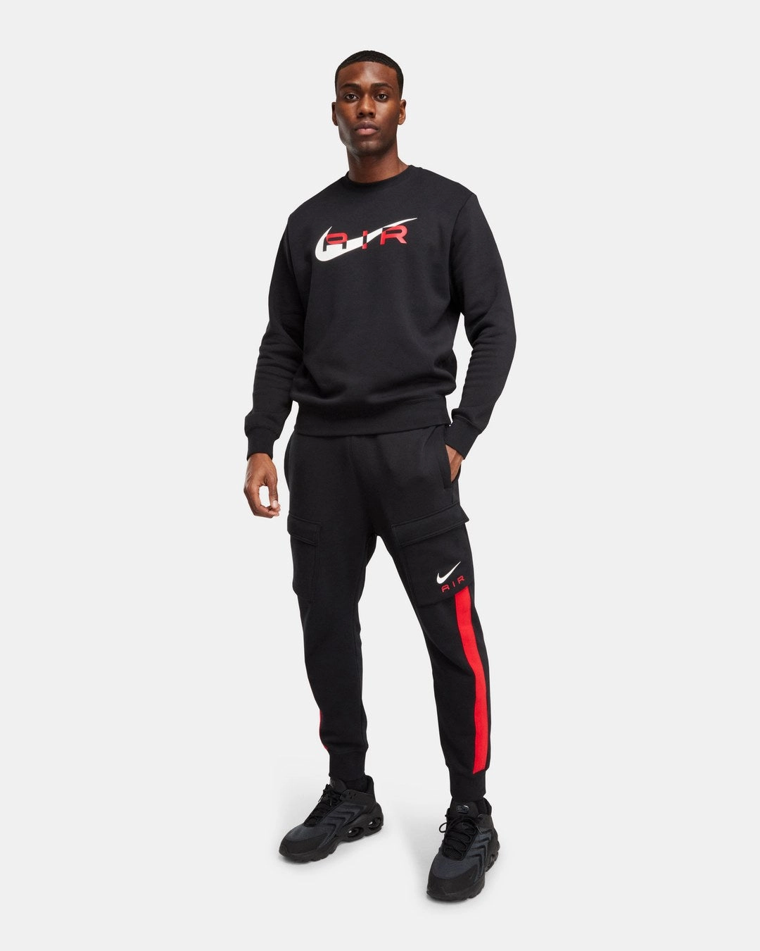 Sweat Nike Air - Noir/Blanc/Rouge