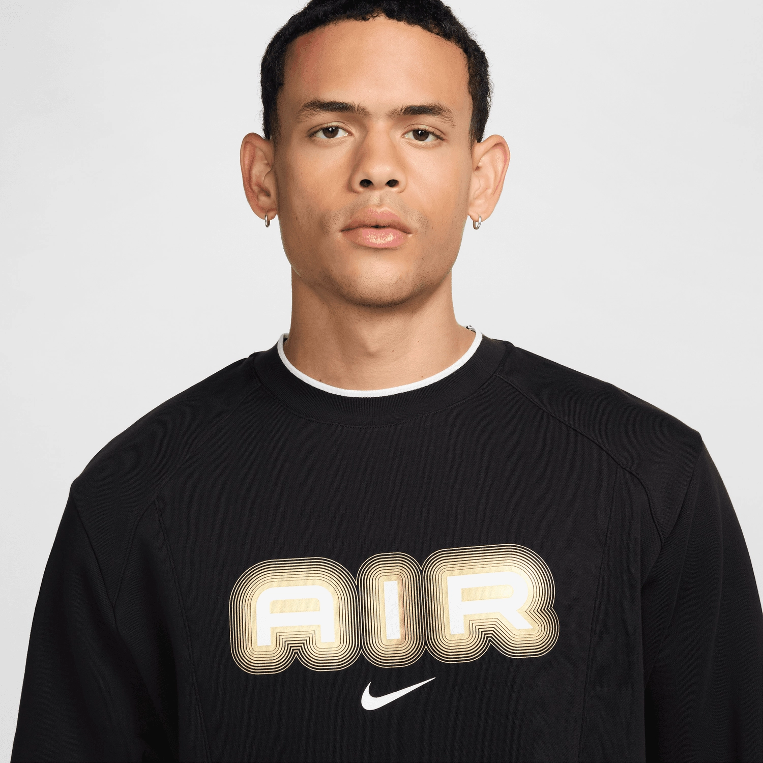 Sweat Nike Air - Noir/Doré