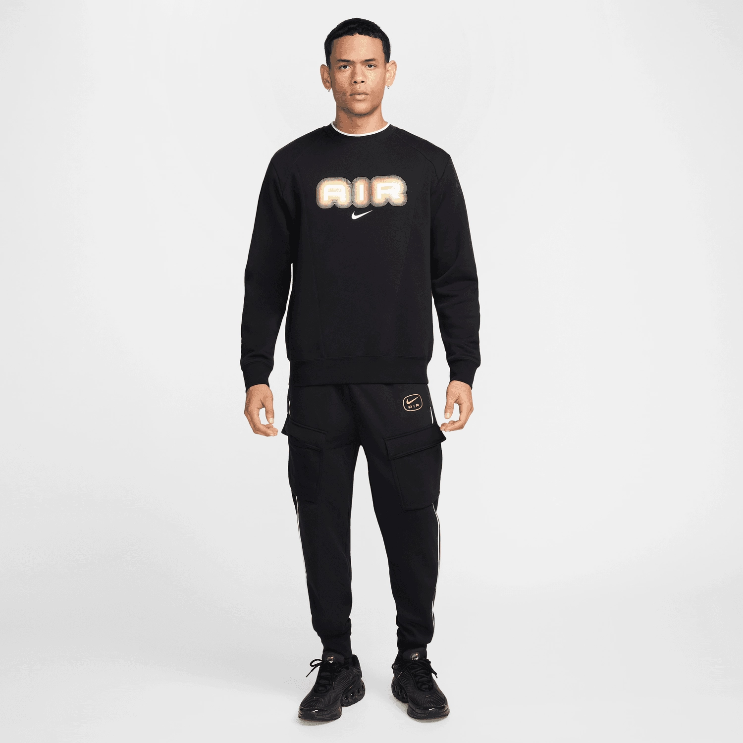Sweat Nike Air - Noir/Doré