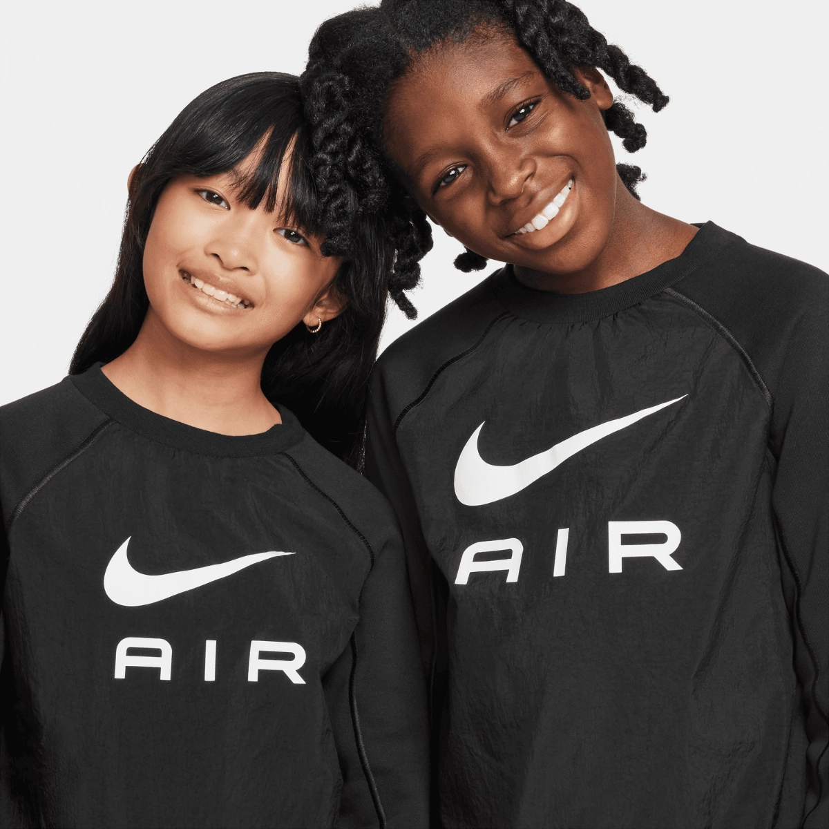 Sweat Nike Air Junior - Noir/Blanc