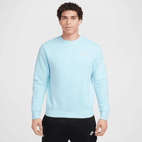 Sweat Nike Club Fleece - Bleu