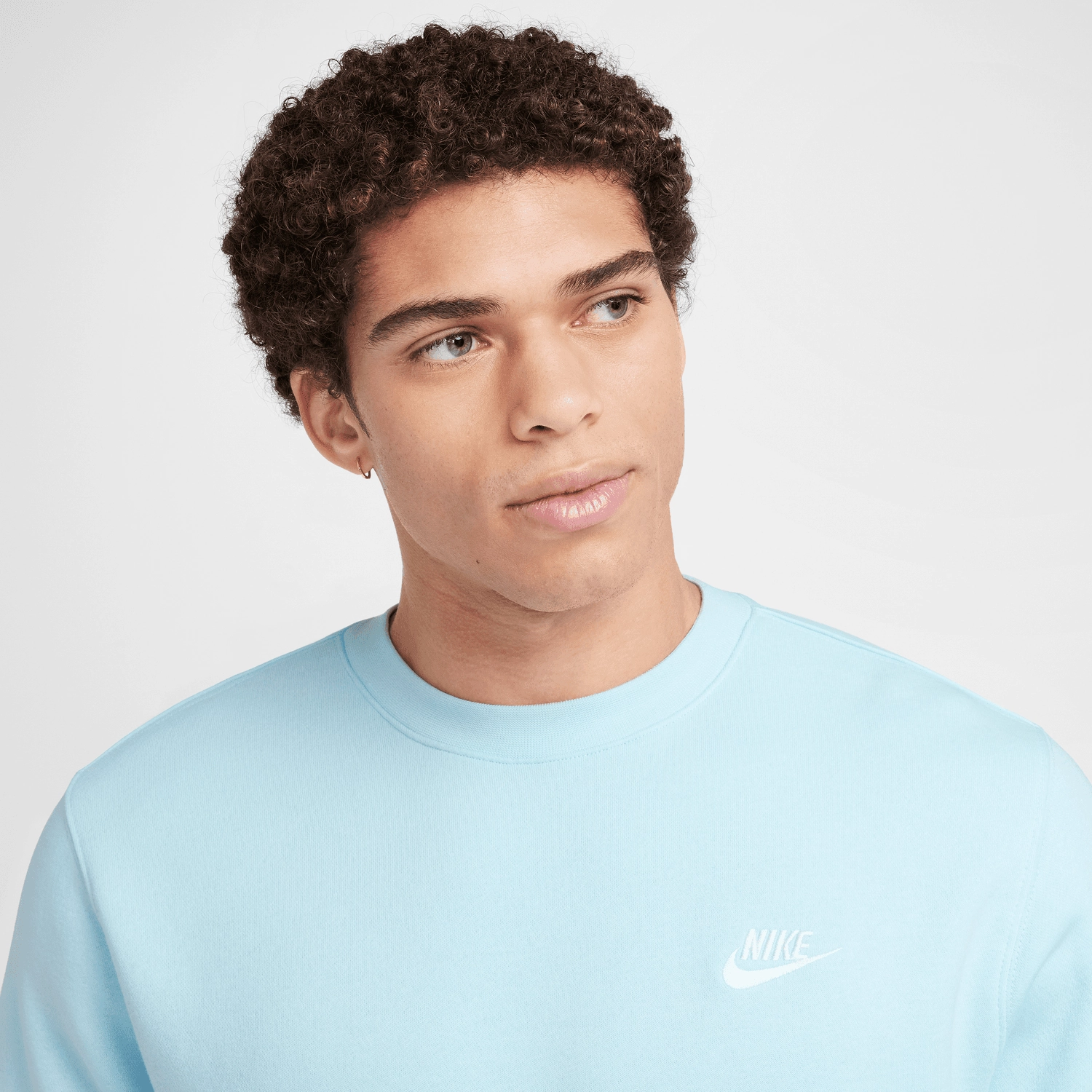 Sweat Nike Club Fleece - Bleu