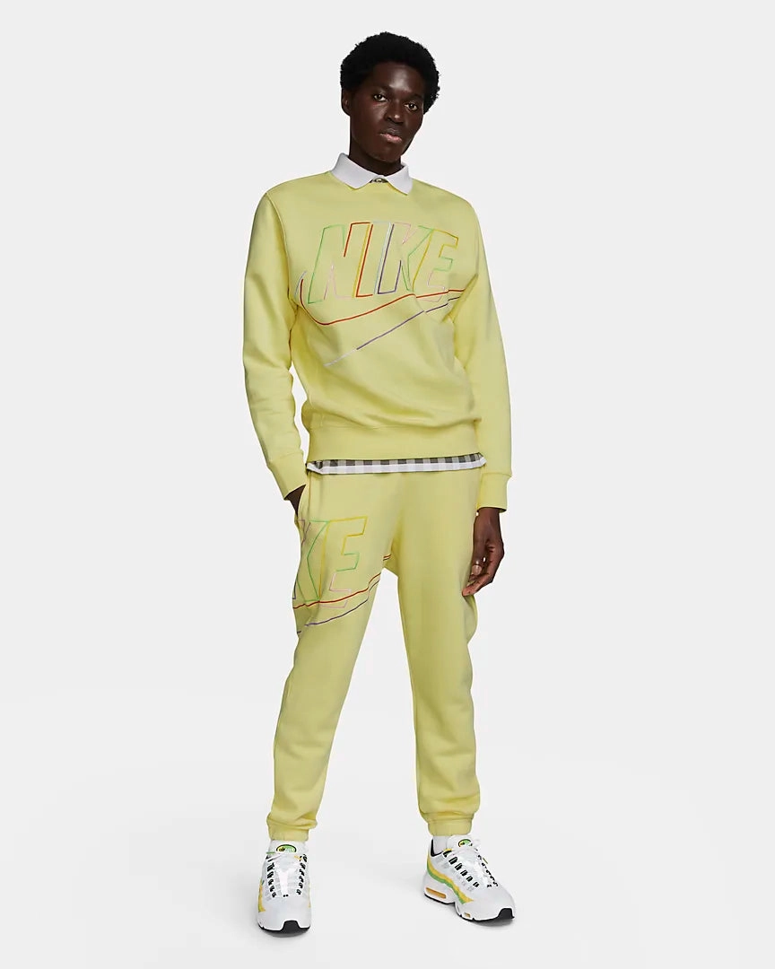 Sweat Nike Club Fleece  - Jaune