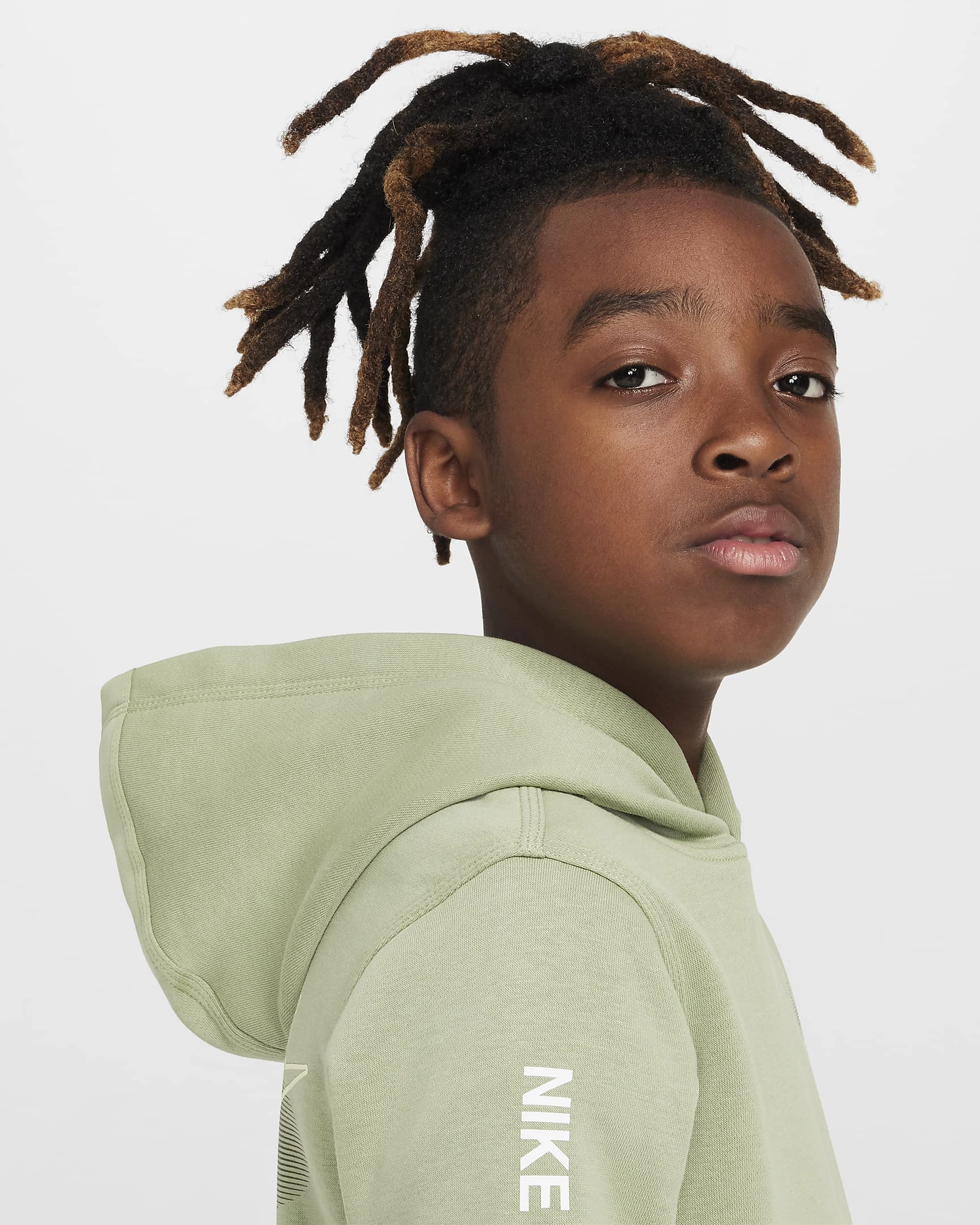 Sweat Nike Fleece Junior - Vert