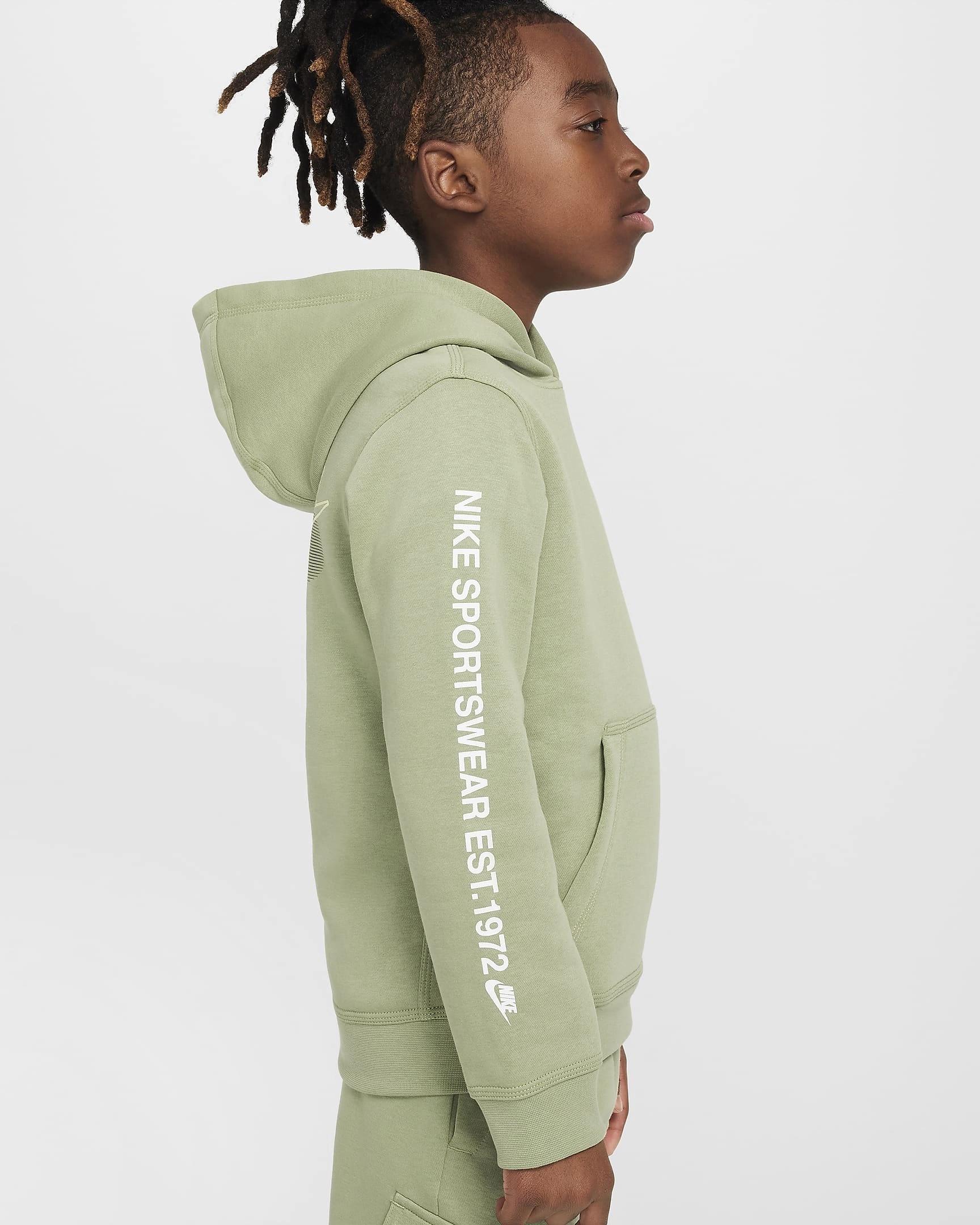 Sweat Nike Fleece Junior - Vert
