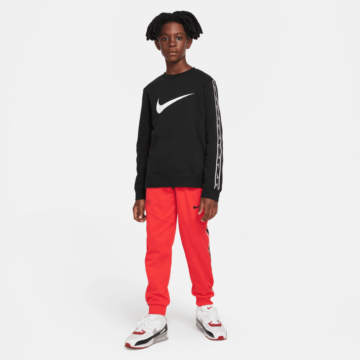 Sweat Nike Repeat Junior - Noir/Blanc