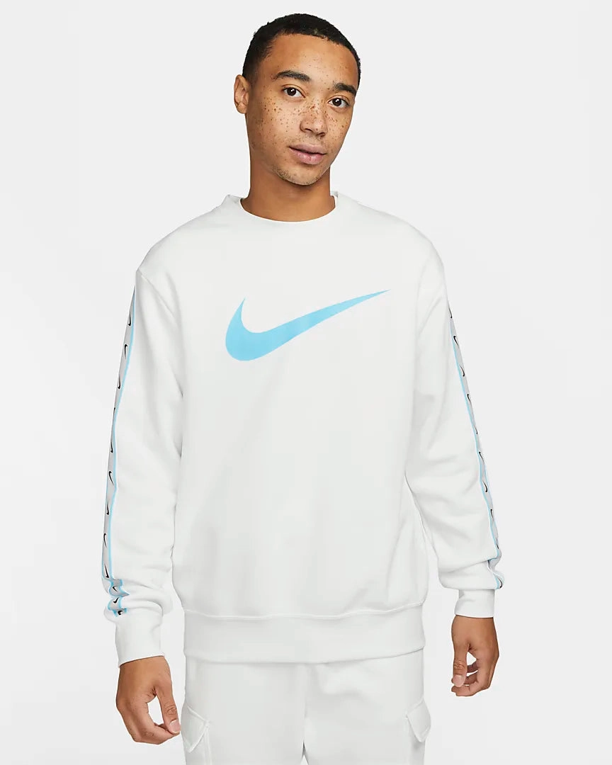 Sweat Nike Sportswear Fleece - Blanc/Bleu