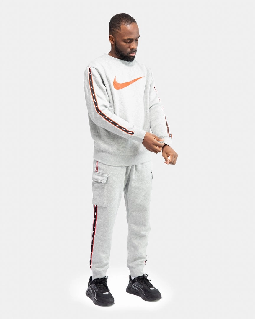 Sweat Nike Sportswear Fleece - Gris/Rouge/Noir
