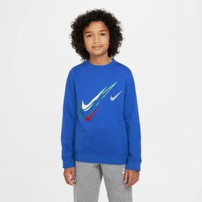 Sweat Nike Tech Fleece Junior - Bleu/Blanc/Rouge