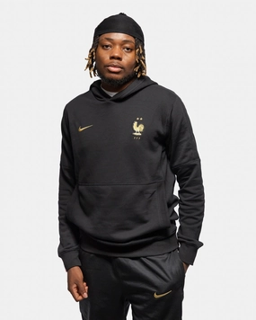 Sweat à capuche Equipe de France 2022 - Noir/Or