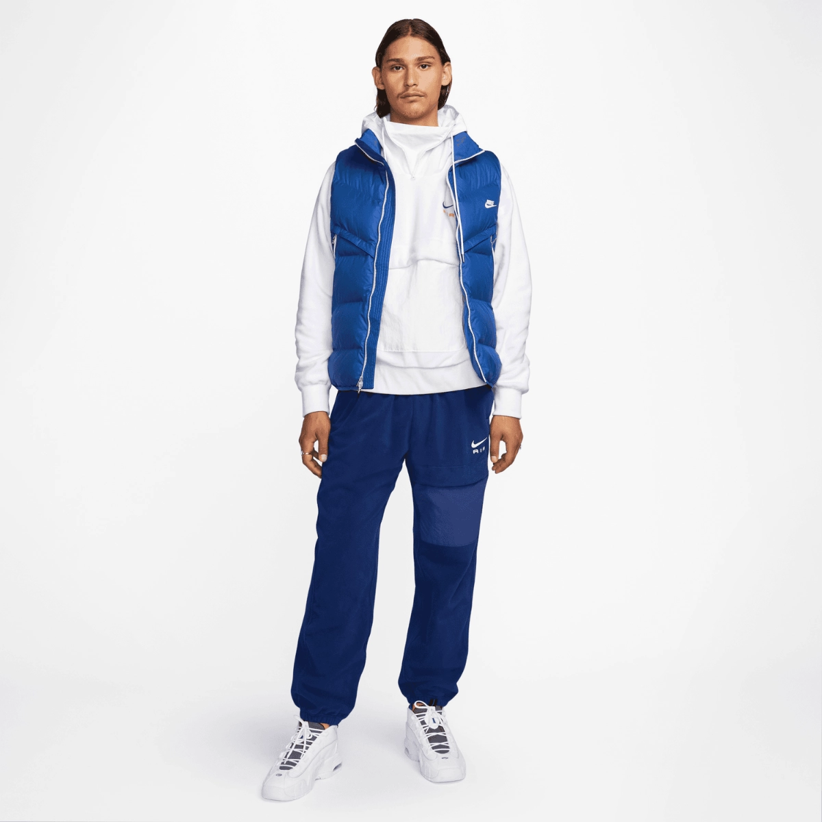 Sweat à capuche Nike - Blanc