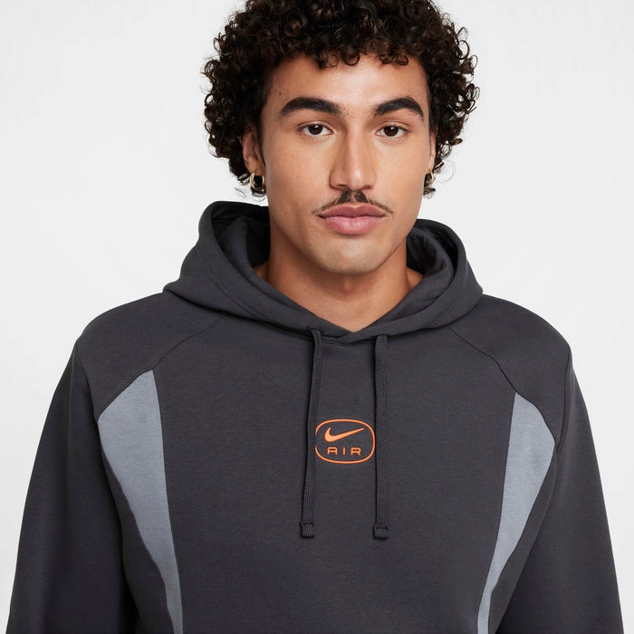 Sweat à capuche Nike Air - Gris/Orange