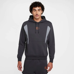 Sweat à capuche Nike Air - Gris/Orange