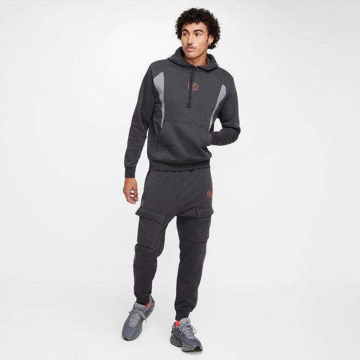Sweat à capuche Nike Air - Gris/Orange