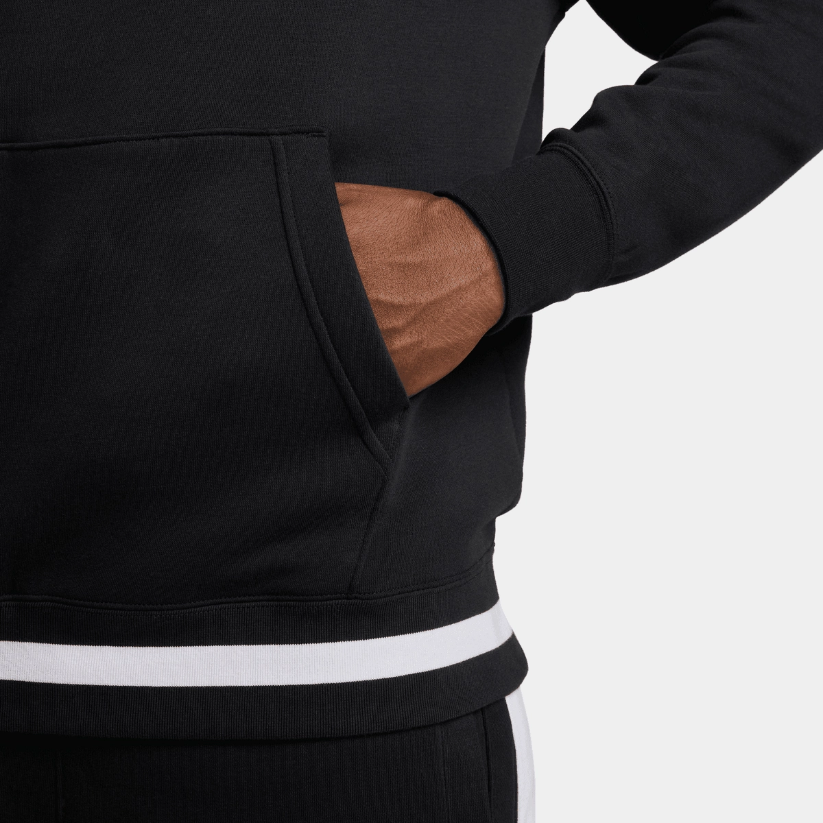 Sweat à capuche Nike Air -  Noir/Rouge