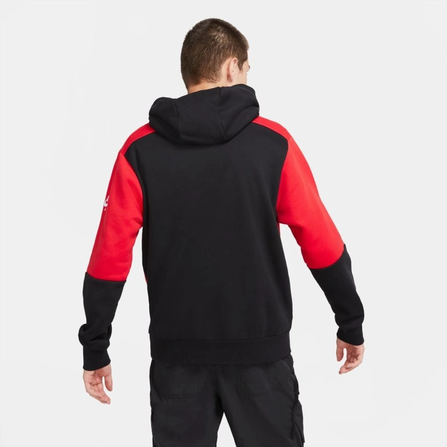 Sweat à capuche Nike Air Fleece - Rouge/Noir
