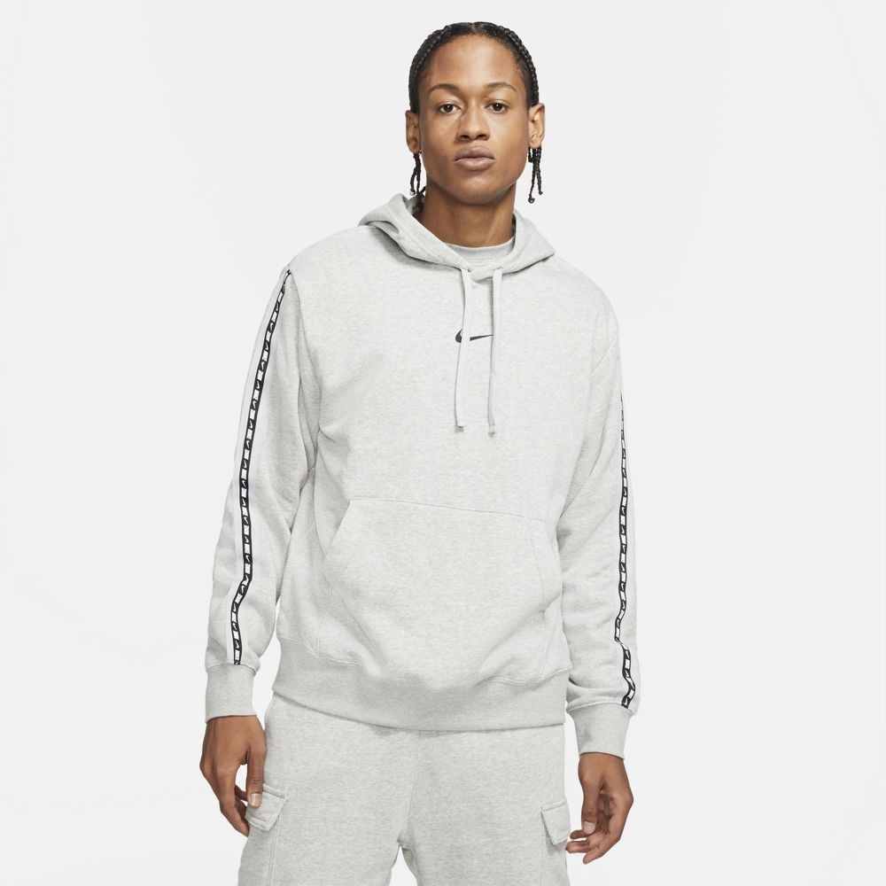 Sweat à capuche Nike Sportswear Fleece - Gris/Noir