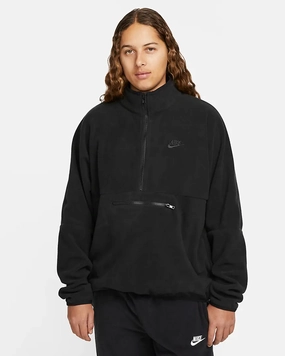 Sweat à demi-zip Nike Club Fleece  - Noir