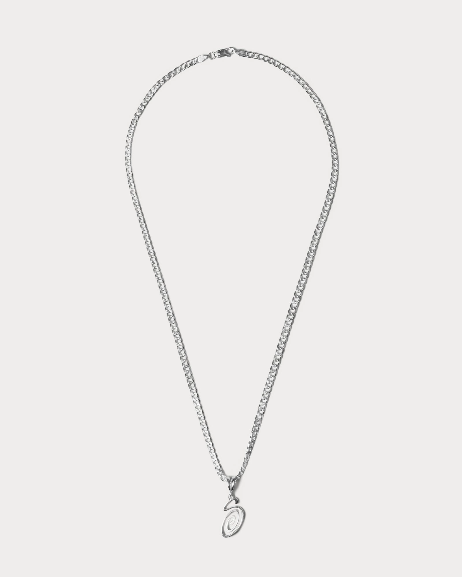 SWIRLY S CHAIN STERLING SILVER