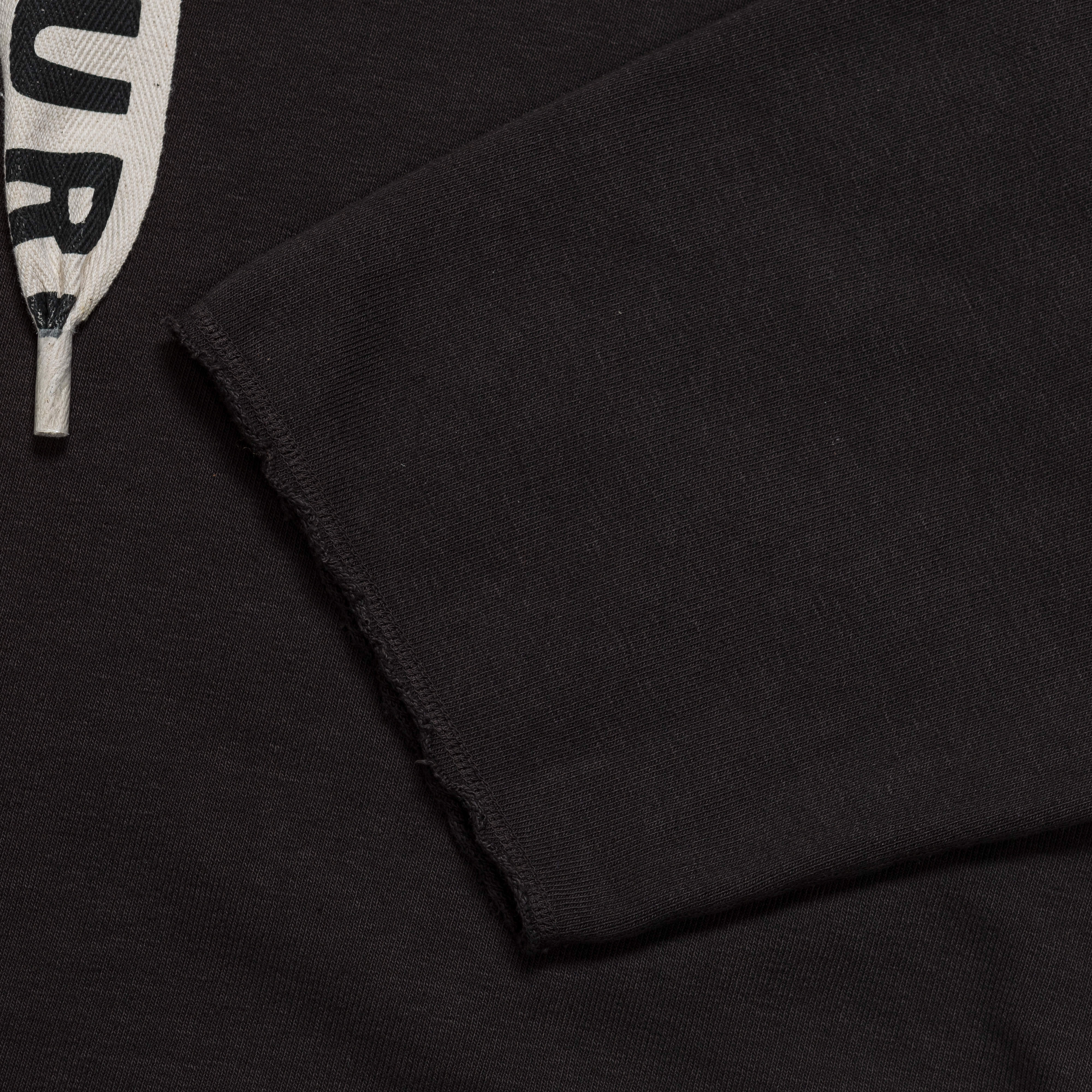 SWT Knit NAMAZU Hooded Sweat Shirt - Black