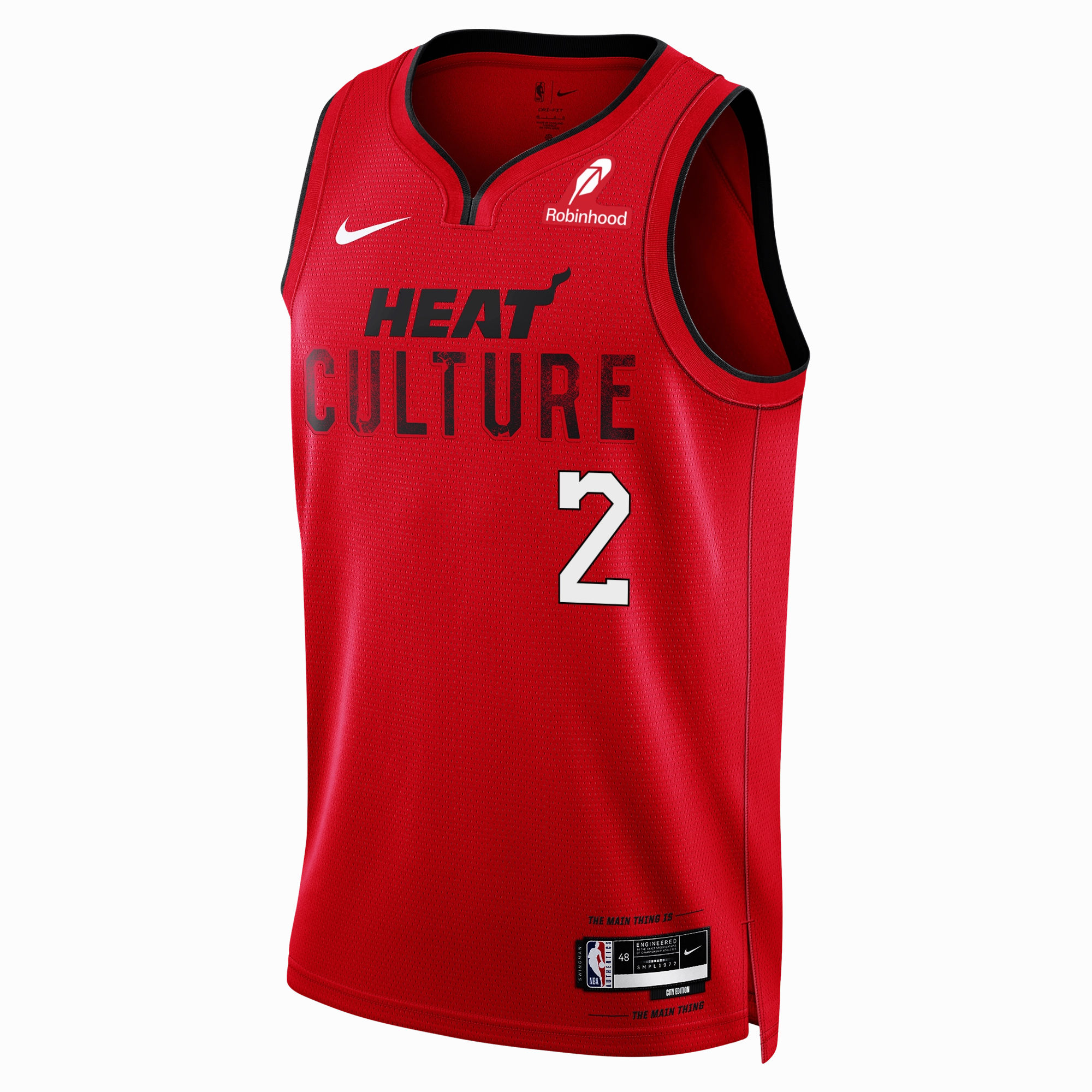 Terry Rozier III Nike HEAT Culture: Blood Red Swingman Jersey