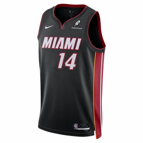 Tyler Herro Nike Icon Black Youth Swingman Jersey