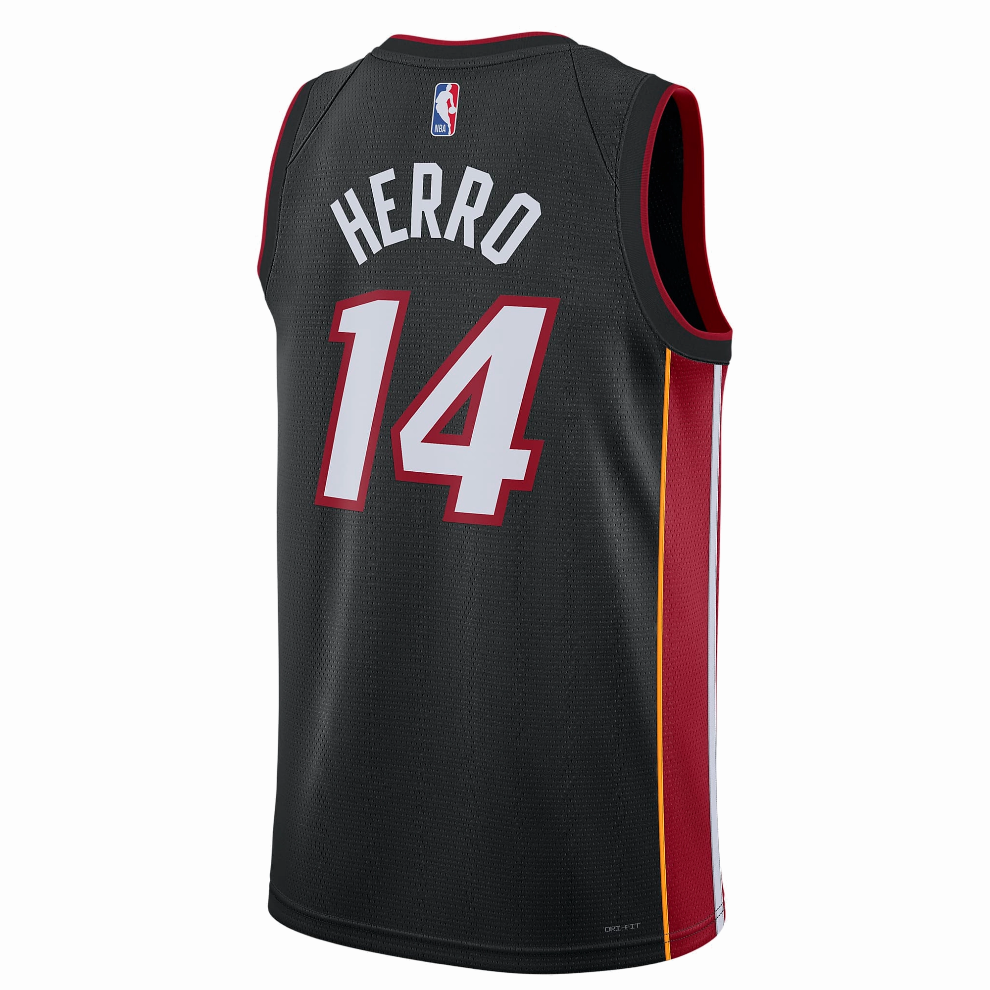 Tyler Herro Nike Miami HEAT Icon Black Swingman Jersey