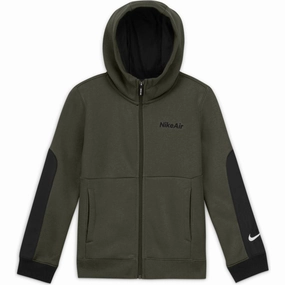 Veste capuche Nike Air Junior - Vert